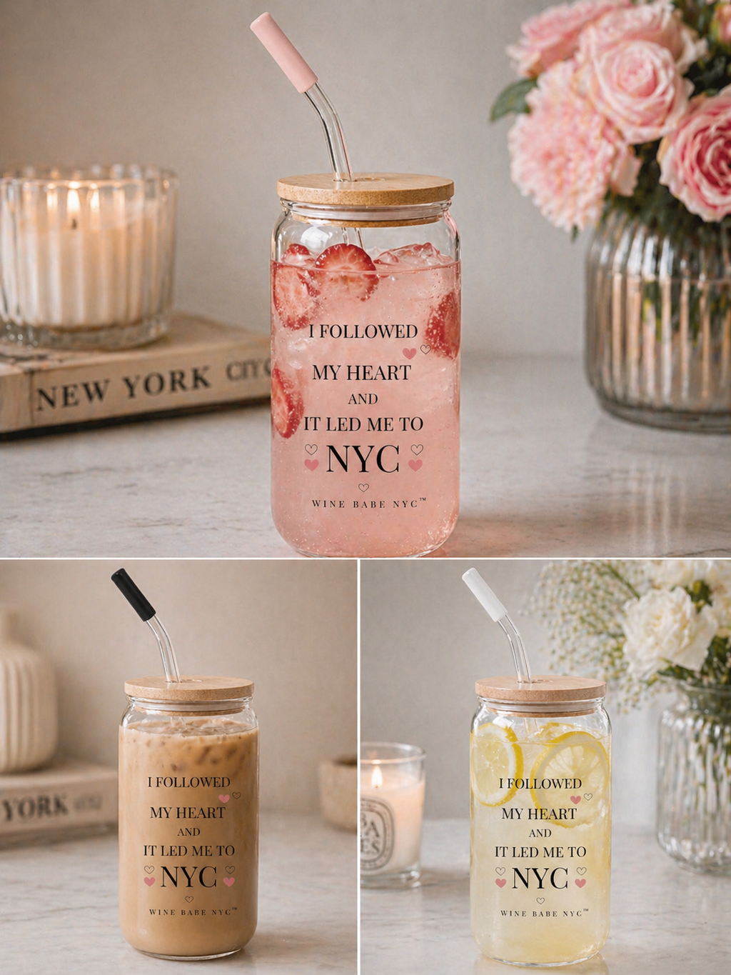 The Sip and Go Engraved Glass