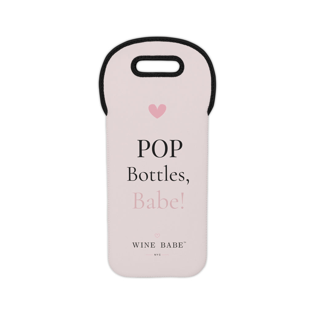 Pop Bottles, Wine Tote Bag