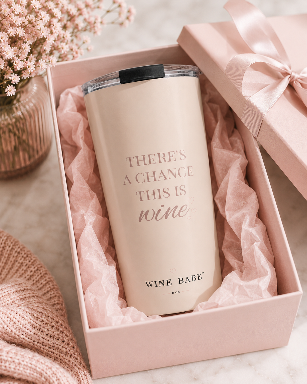 There’s a Chance this is Wine Tumbler