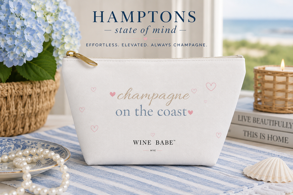 Champagne on the Coast Pouch