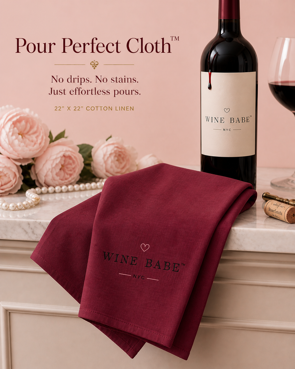 Perfect Pour Red Wine Cloth