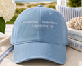 Summering Somewhere Expensive, Denim Hat (Embroidery)