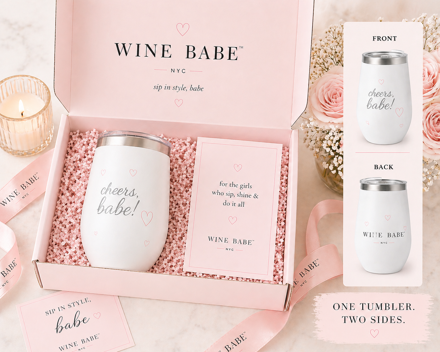 Sip in Style, Babe! Tumbler