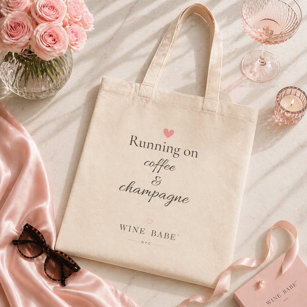 Running On Coffee & Champagne-Tote