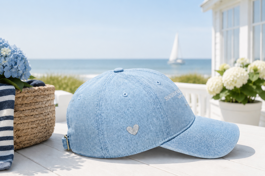 Summering Somewhere Expensive, Denim Hat (Embroidery)