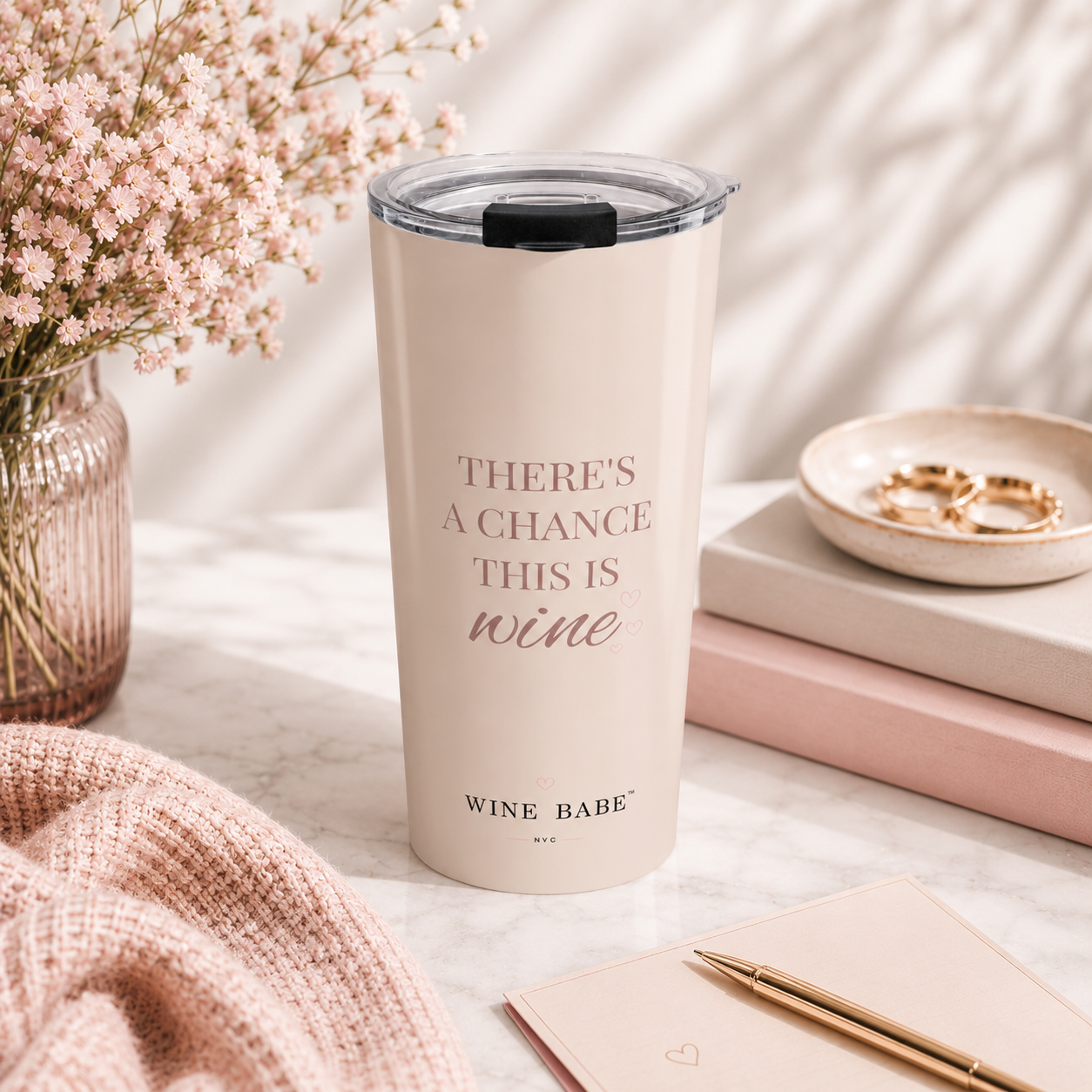There’s a Chance this is Wine Tumbler