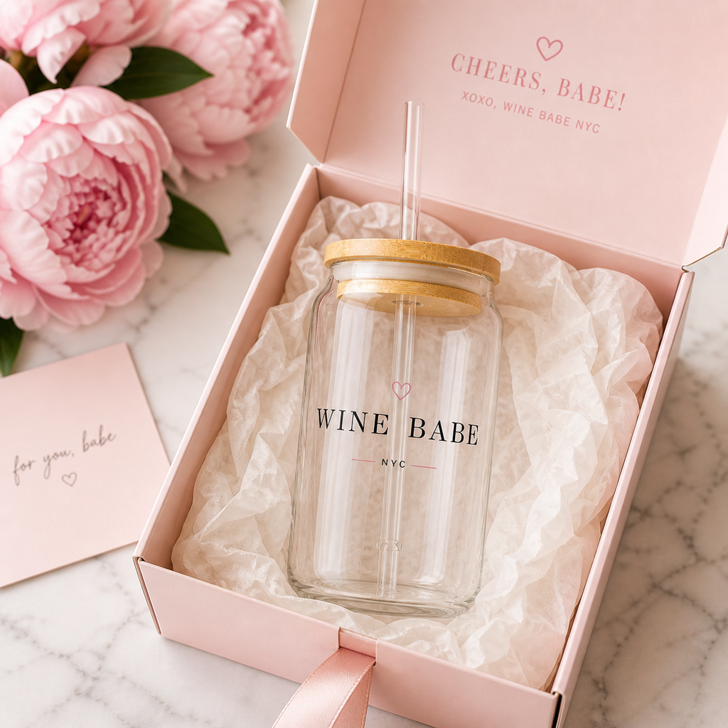 Wine Babe NYC Glass To-Go Cup