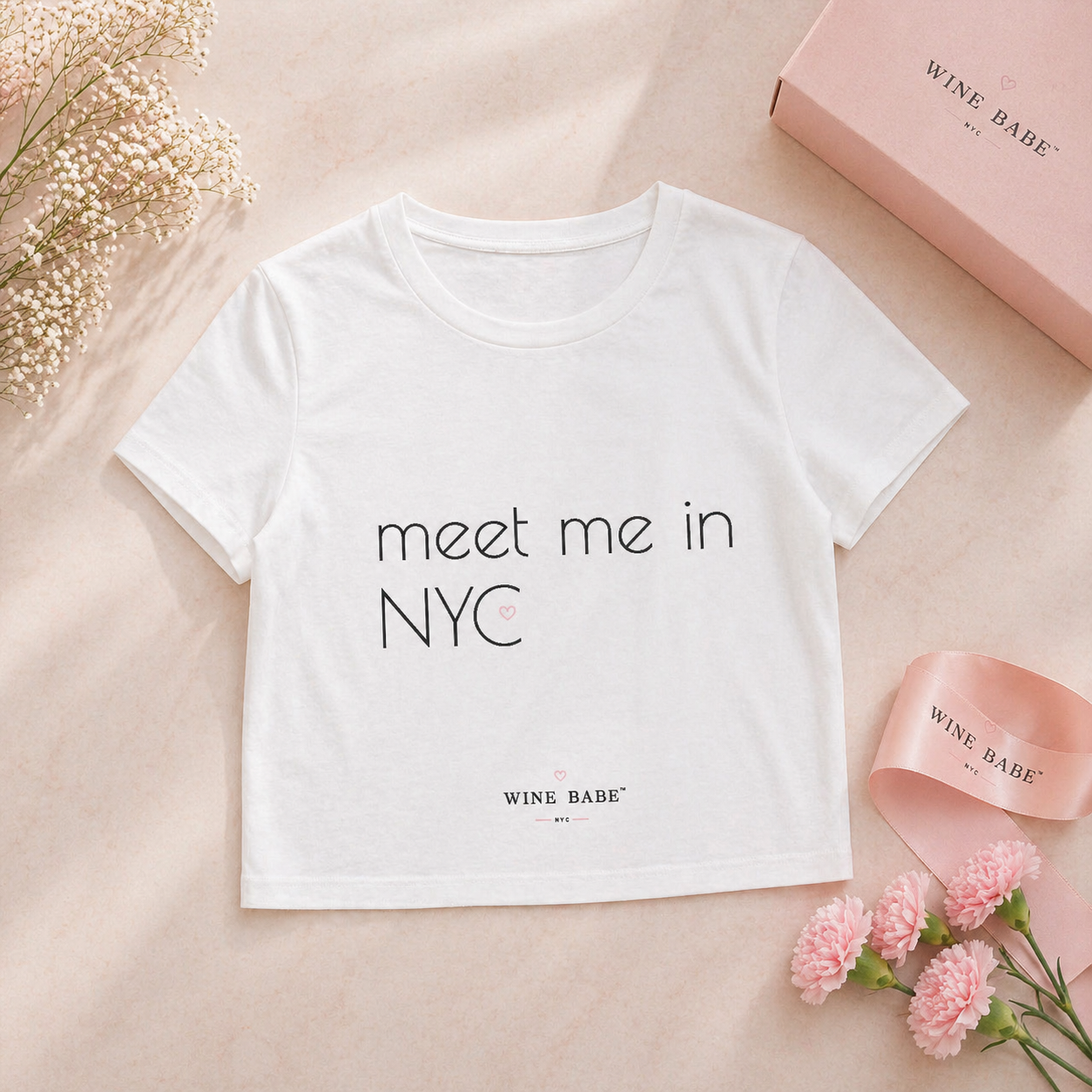 Meet Me in NYC Baby Tee