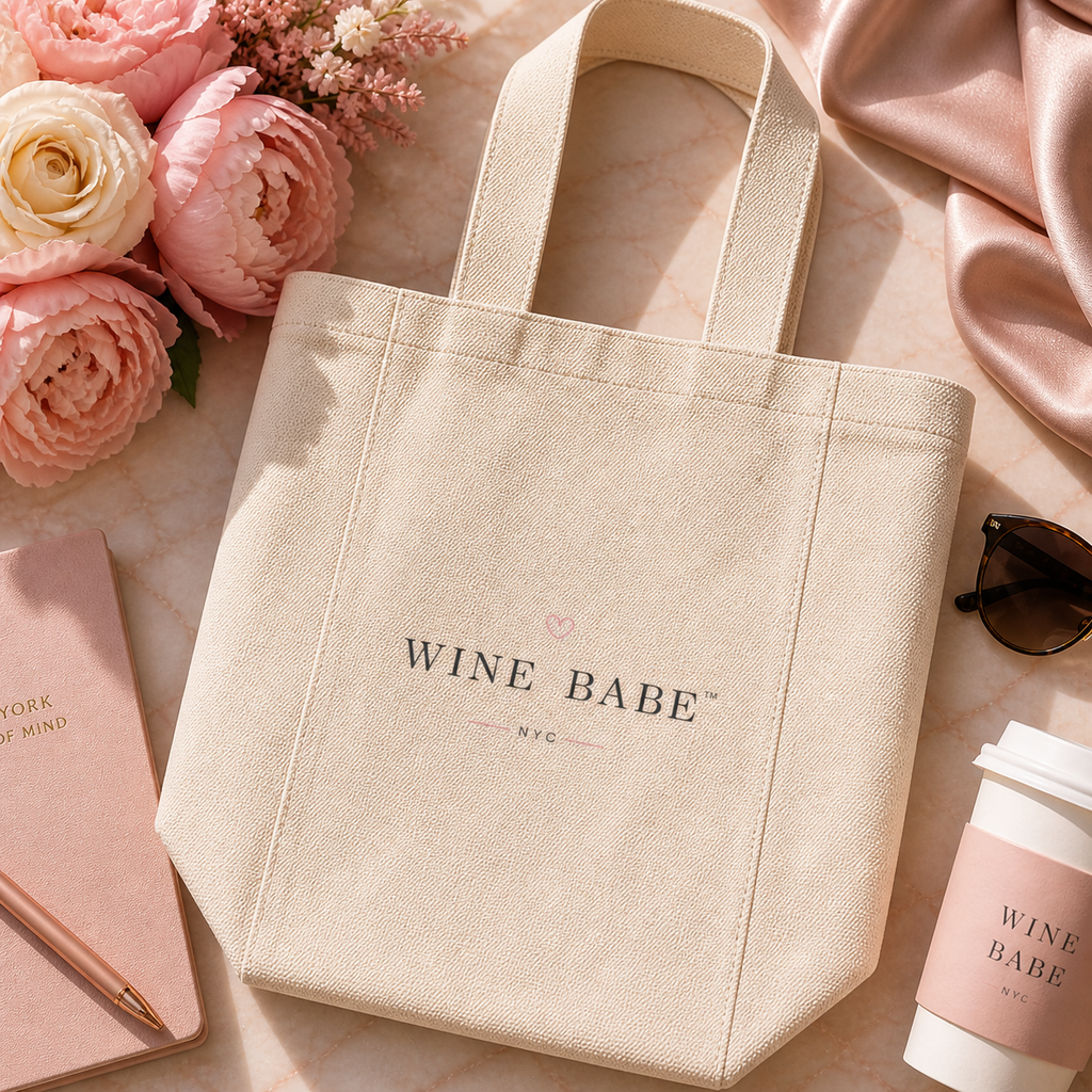 NYC Double Wine Tote Bag
